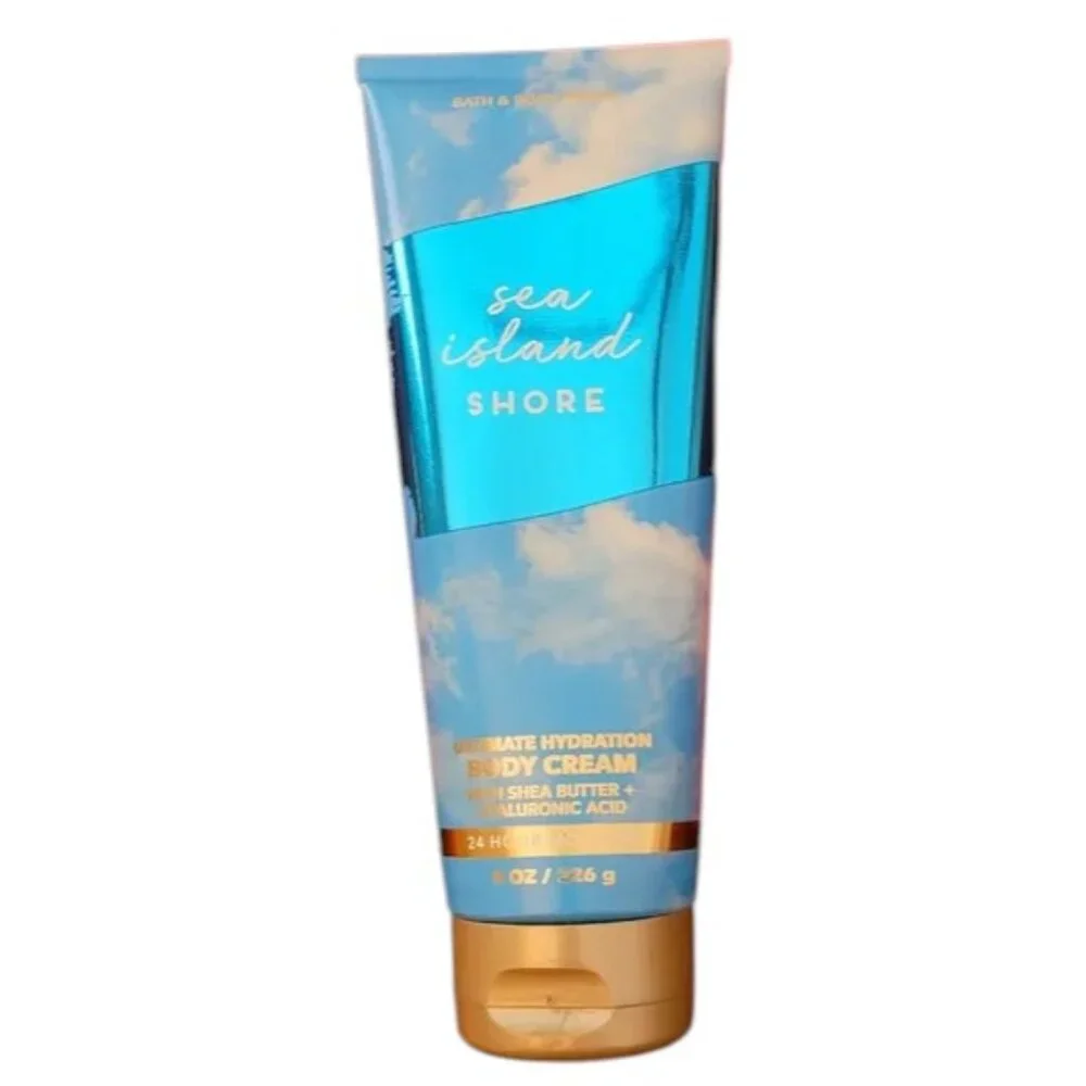 Bath & Body Works SEA ISLAND SHORE Shea Hyaluronic Acid BODY CREAM NEW 🦋
